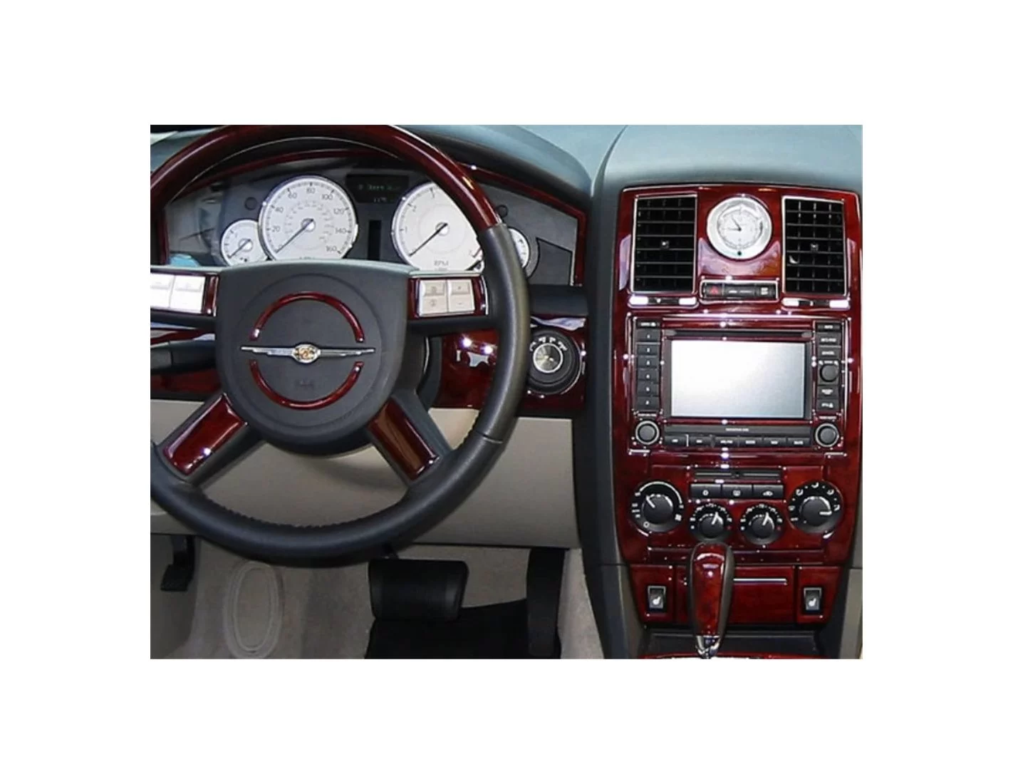 Chrysler PT Cruiser 2006-2010 3M 3D Interior Dashboard Trim Kit Dash Trim Dekor 43-Parts