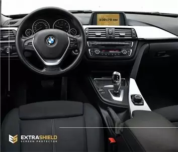 BMW 3 Series (G20) 2018 - Present Digital Speedometer (Avec sensor) 12,3" Protection d'écran Résiste aux rayures HD transparent 
