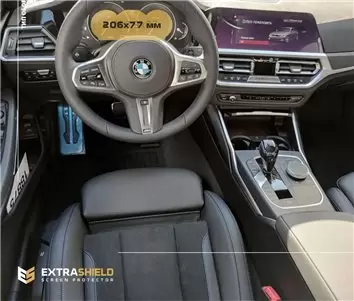 BMW 3 Series (G20) 2018 - Present Digital Speedometer (Central) 12,3" ExtraShield Screeen Protector