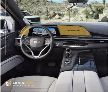 Cadillac CT6 2015 - 2019 Multimedia 8" Protection d'écran Résiste aux rayures HD transparent - 1