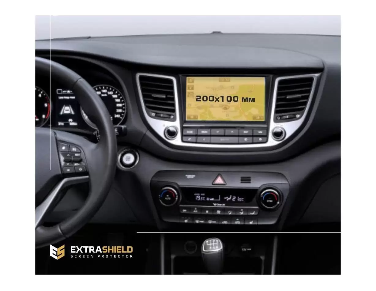 Hyundai Staria 2021 - Present Digital Speedometer Protection d'écran Résiste aux rayures HD transparent - 1 - habillage decor de