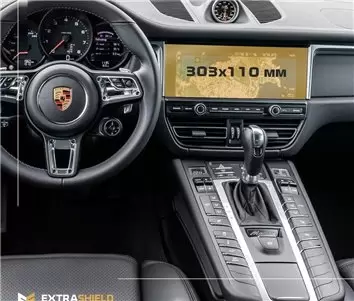 Porsche Macan Facelift 2018 - Present Multimedia 11" ExtraShield Screeen Protector