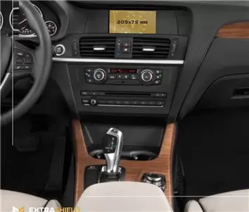 BMW X2 (F39) 2017 - Present Multimedia 6,5" Protection d'écran Résiste aux rayures HD transparent - 1
