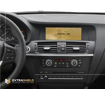 BMW X3 (F25) 2014 - 2017 Multimedia NBT 8,8" ExtraShield Screeen Protector