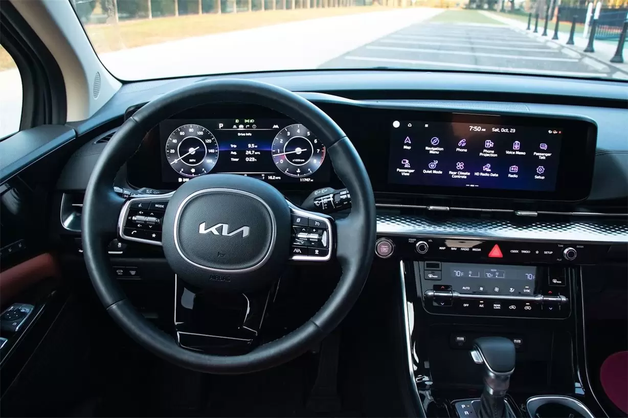 KIA Ceed 2019 - Present Multimedia 10,25" HD transparant navigatiebeschermglas