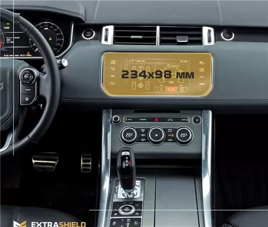 Land Rover RR Sport (L494) 2012-2017 Multimedia HD transparant navigatiebeschermglas