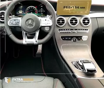 Mercedes-Benz C-class (W205/S205/C205/A205) 2014 - 2018 Multimedia 8" ExtraShield Screeen Protector