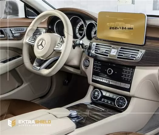 Mercedes-Benz CLS (C218/X218) 2014 - 2017 Multimedia 8" ExtraShield Screeen Protector
