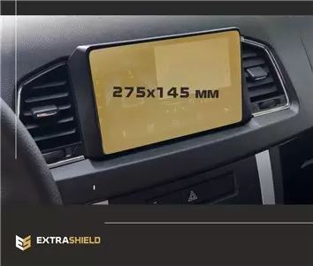 Nissan Qashqai (J11) 2013 - Present Multimedia Protection d'écran Résiste aux rayures HD transparent - 1 - habillage decor de ta
