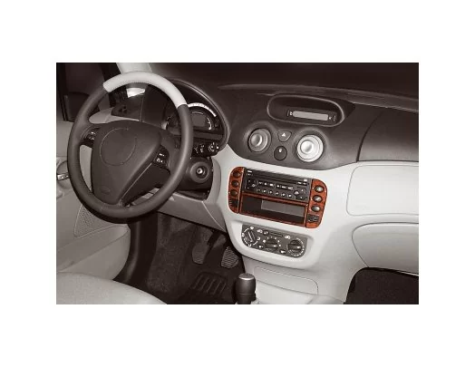 Citroen C2 - C3 03.02 - 09.04 Kit Rivestimento Cruscotto all'interno del veicolo Cruscotti personalizzati 4-Decori