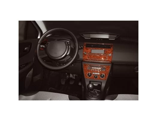 Citroen C4 06.04-09.10 3M 3D Interior Dashboard Trim Kit Dash Trim Dekor 18-Parts