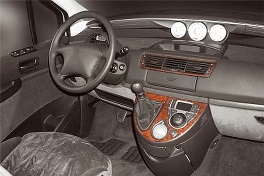 Citroen C8 02.2002 Kit Rivestimento Cruscotto all'interno del veicolo Cruscotti personalizzati 4-Decori