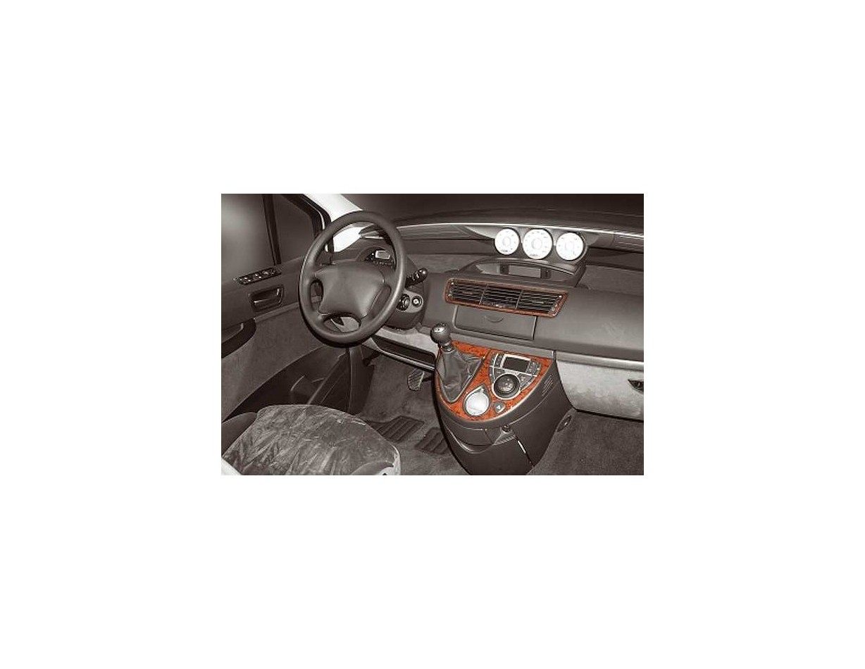 Citroen C8 2002-2014 Mittelkonsole Armaturendekor Cockpit Dekor 24-Teile - 1- Cockpit Dekor Innenraum