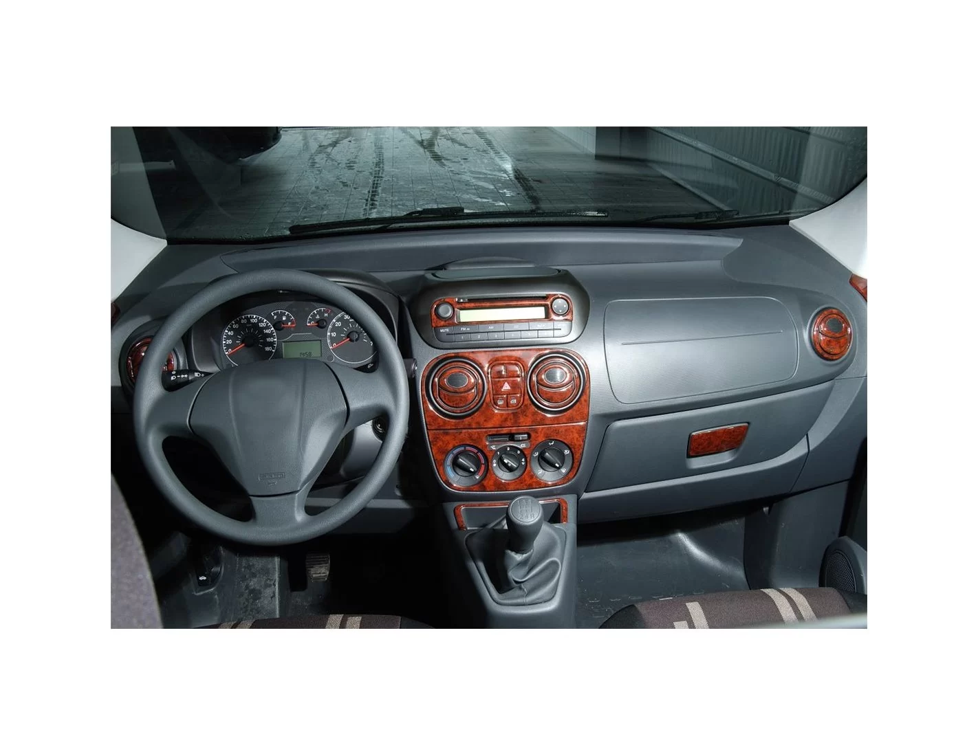 Citroen Nemo 01.2008 3D Inleg dashboard Interieurset aansluitend en pasgemaakt op he 27 -Teile