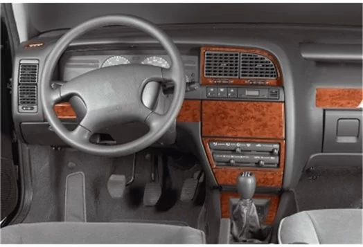 Citroen Xantia II 01.1998 3D Inleg dashboard Interieurset aansluitend en pasgemaakt op he 18 -Teile