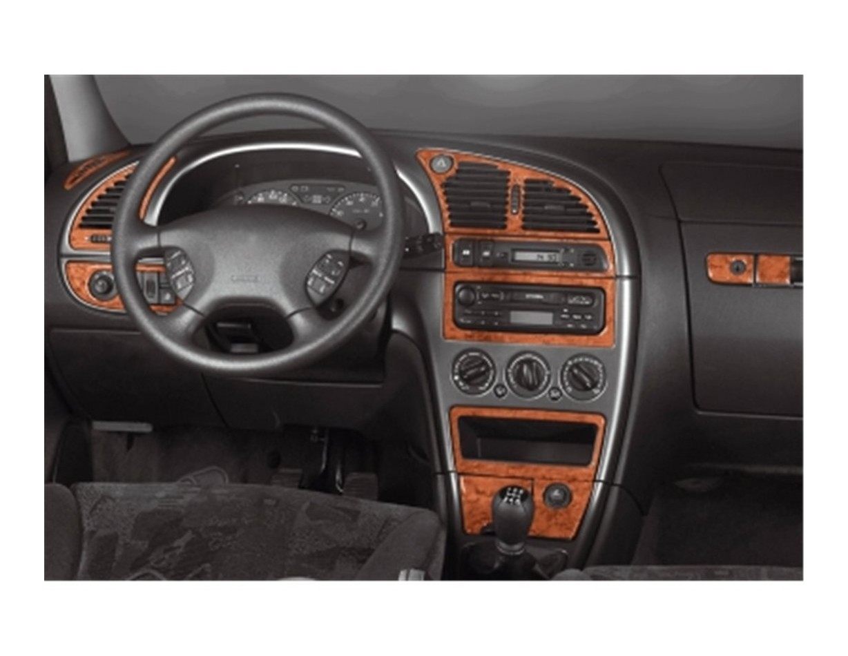 Citroen Xsara I 97-99 Kit la décoration du tableau de bord 17-Pièce - 1 - habillage decor de tableau de bord