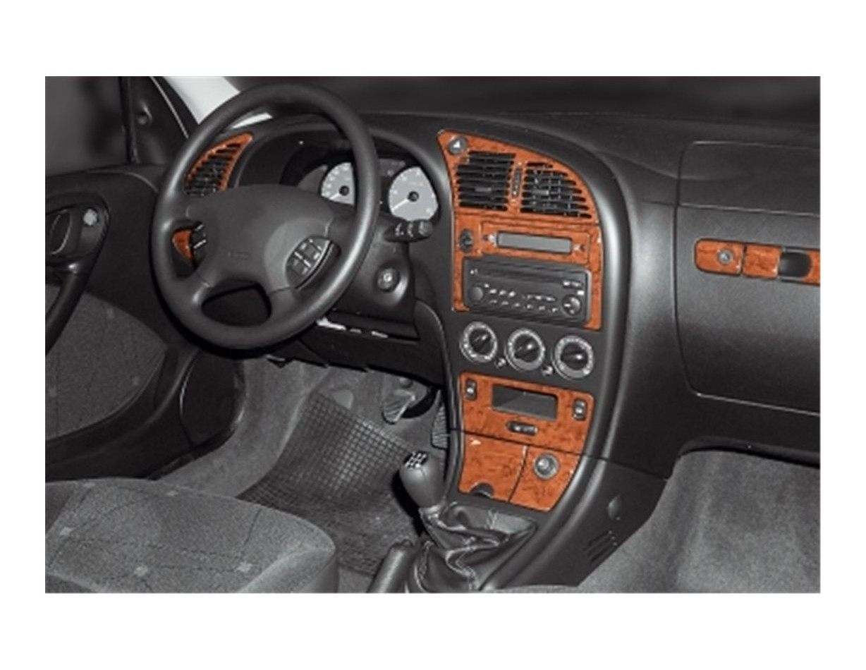 Citroen Xsara II 11.1999 3D Inleg dashboard Interieurset aansluitend en pasgemaakt op he 18 -Teile