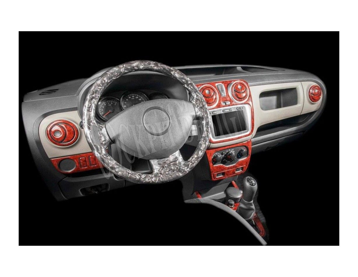 Dacia Lodgy 01.2013 3D Inleg dashboard Interieurset aansluitend en pasgemaakt op he 21 -Teile