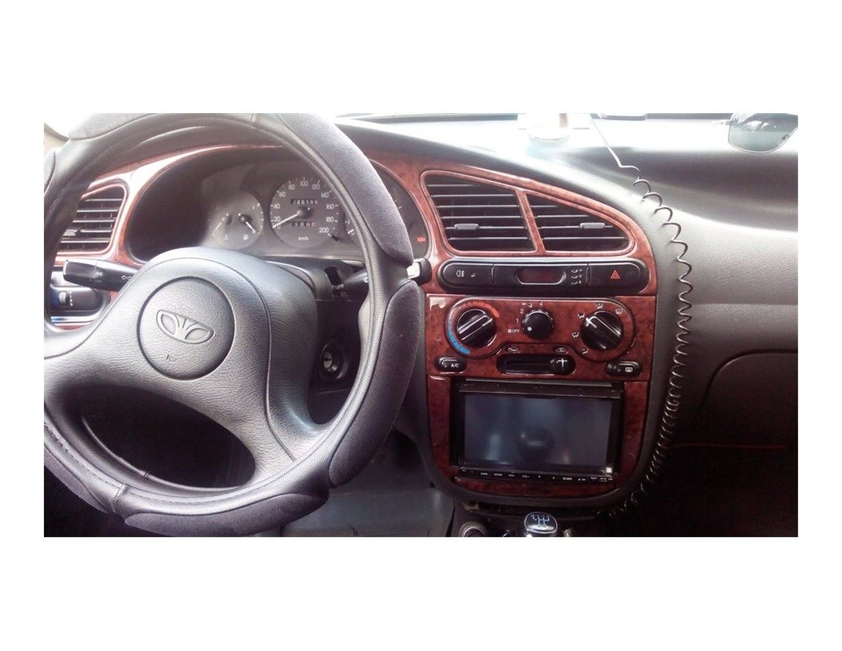Daewoo Lanos 05.1997 3D Inleg dashboard Interieurset aansluitend en pasgemaakt op he 11 -Teile
