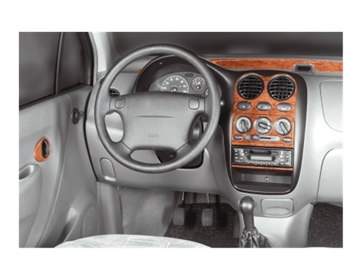 Daewoo Matiz 98-05 Mittelkonsole Armaturendekor Cockpit Dekor 11-Teilige - 1- Cockpit Dekor Innenraum