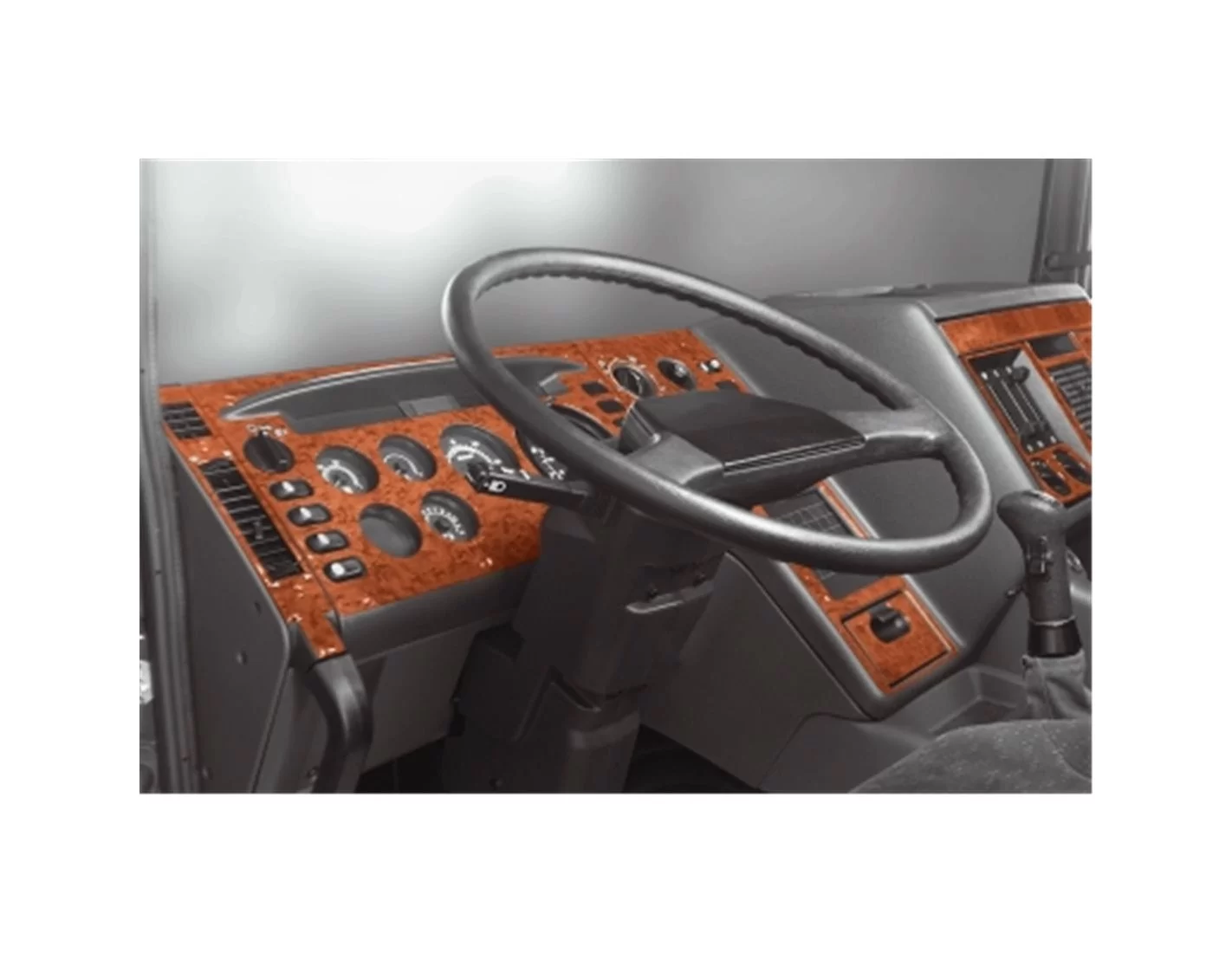 Daf 95 06.95 - 04.97 Kit Rivestimento Cruscotto all'interno del veicolo Cruscotti personalizzati 25-Decori