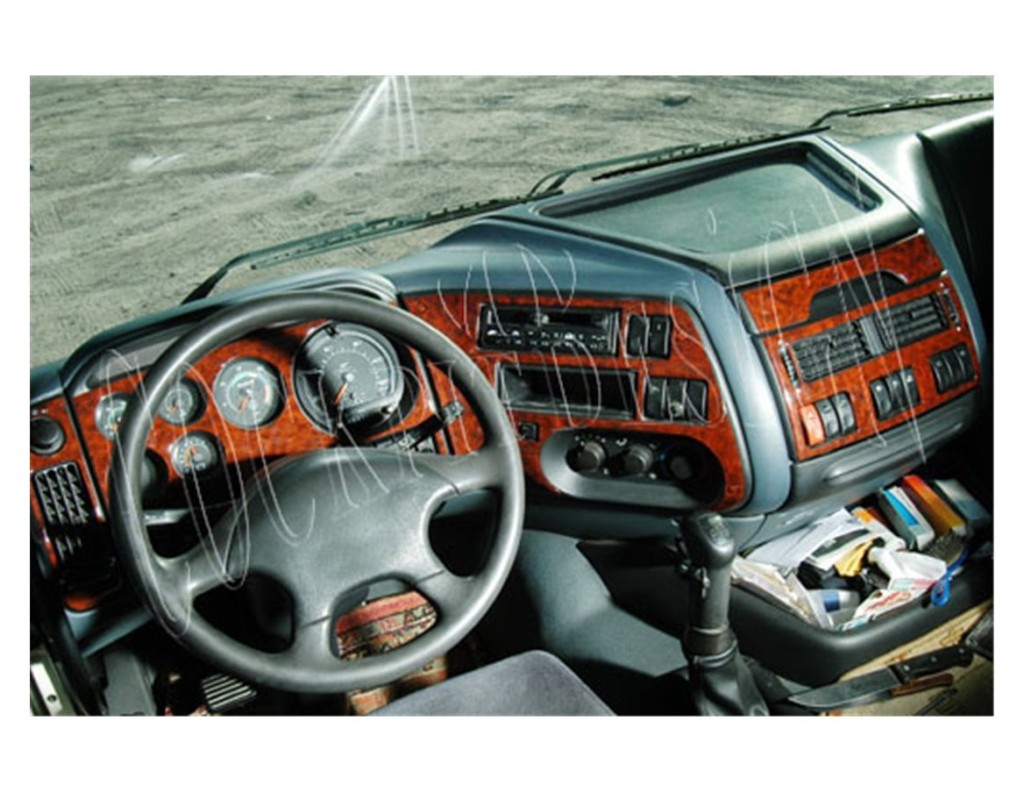 Daf 95 XF 1997 Mittelkonsole Armaturendekor Cockpit Dekor 12-Teilige - 1- Cockpit Innenraum Dekor 