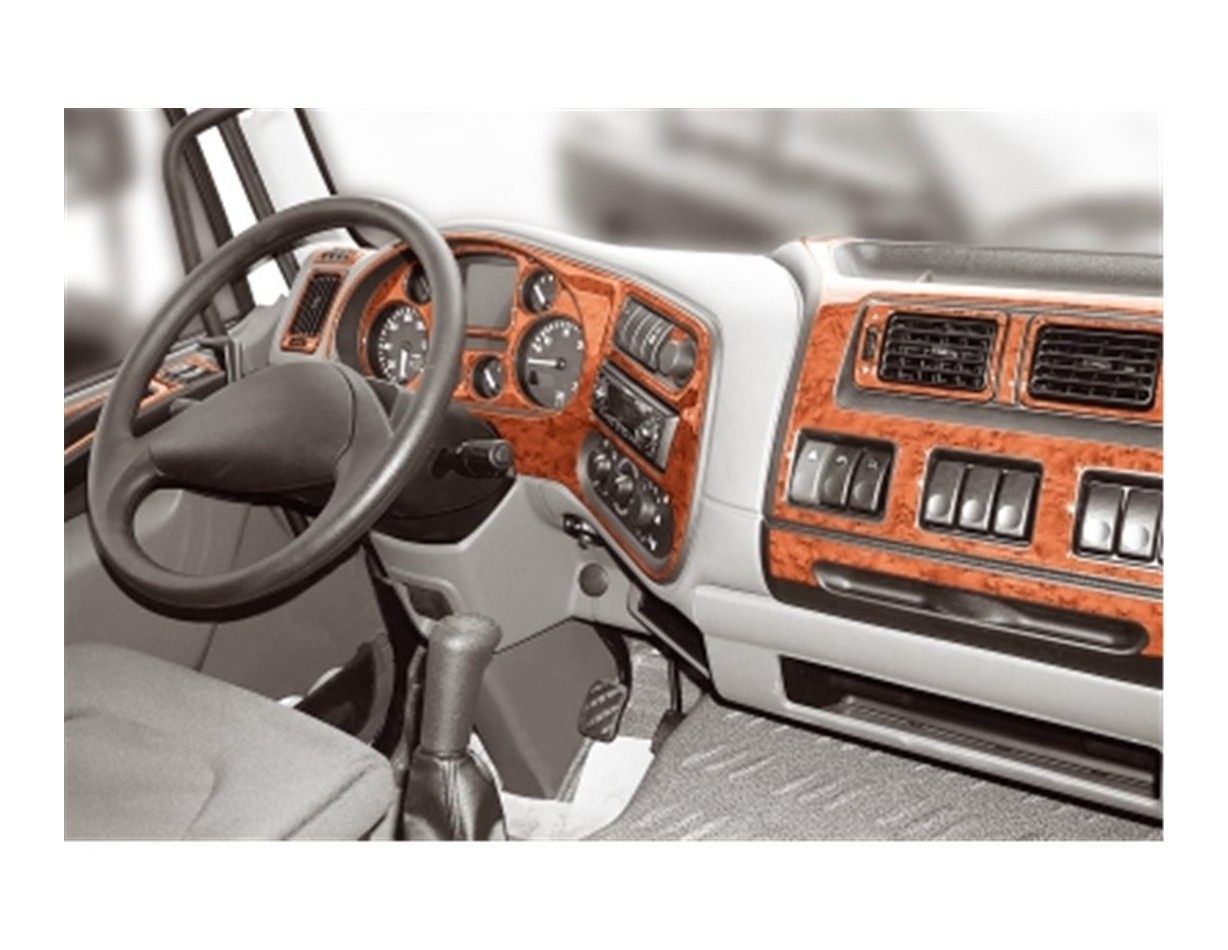 Daf LF 2001 Mittelkonsole Armaturendekor Cockpit Dekor 23-Teilige - 1- Cockpit Innenraum Dekor Daf LF 2001 Mittelkonsole Armaturendekor Cockpit Dekor 23-Teilige - 1- Cockpit Innenraum Dekor