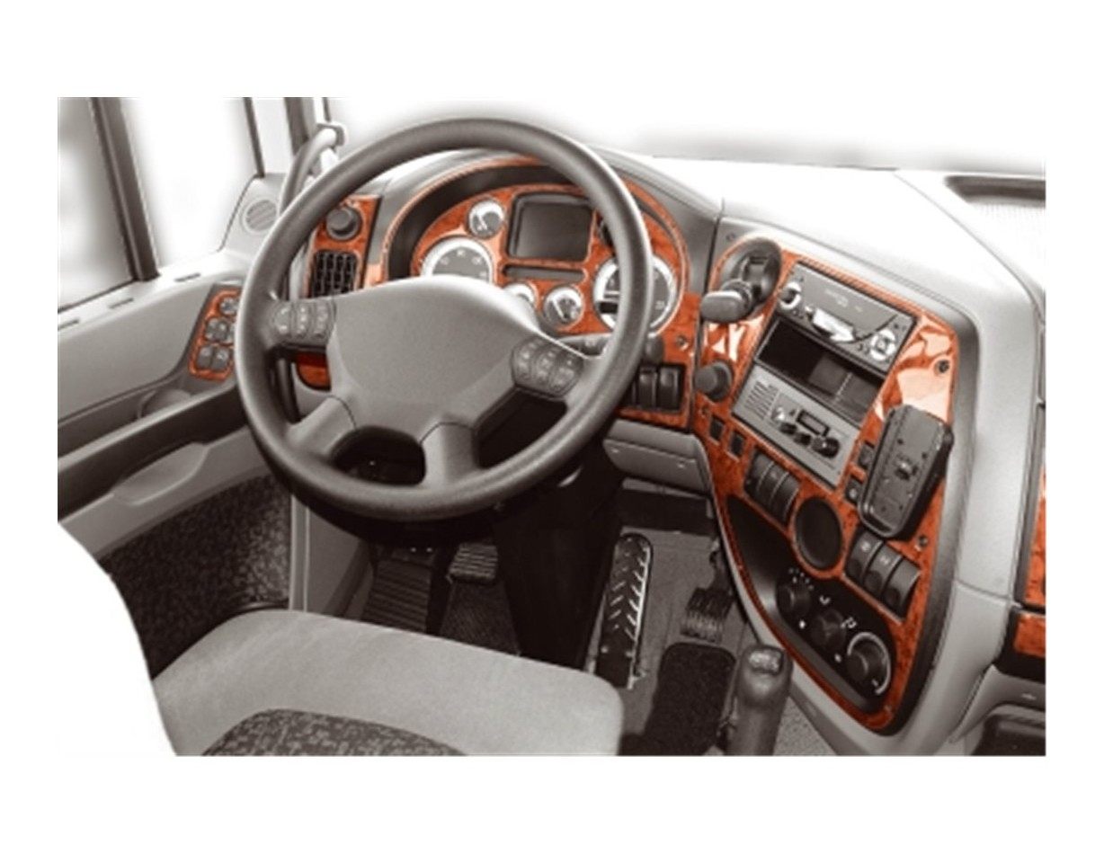 Daf XF 11.02 - 12.05 Kit Rivestimento Cruscotto all'interno del veicolo Cruscotti personalizzati 18-Decori
