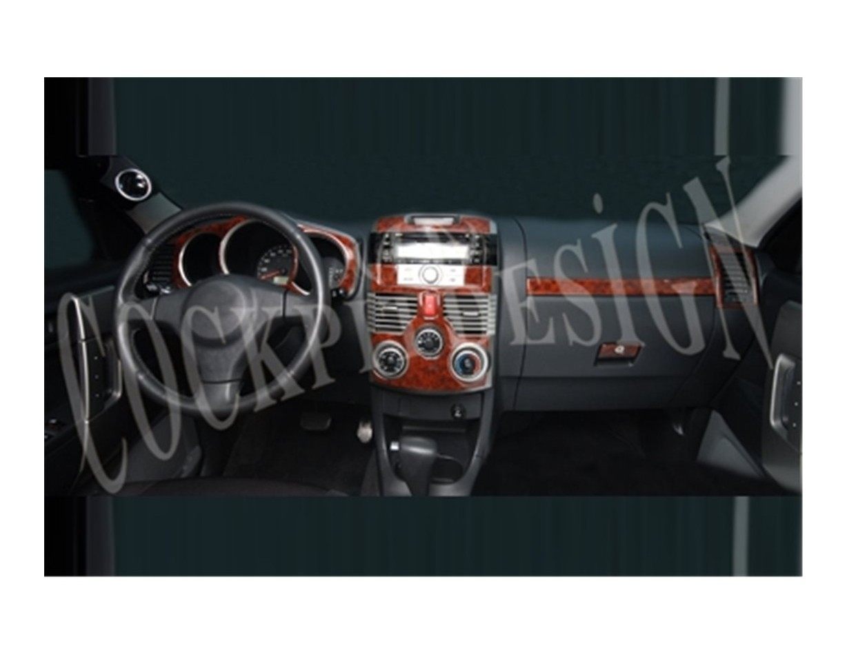 Daihatsu Terios 2006 Mittelkonsole Armaturendekor Cockpit Dekor 10-Teilige - 1- Cockpit Dekor Innenraum