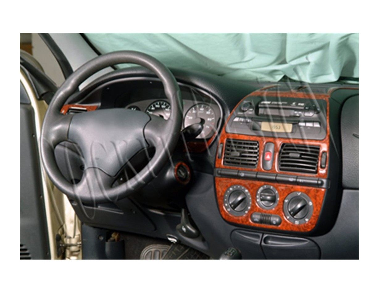 Fiat Brava - Marea 10.1995 Kit Rivestimento Cruscotto all'interno del veicolo Cruscotti personalizzati 8-Decori