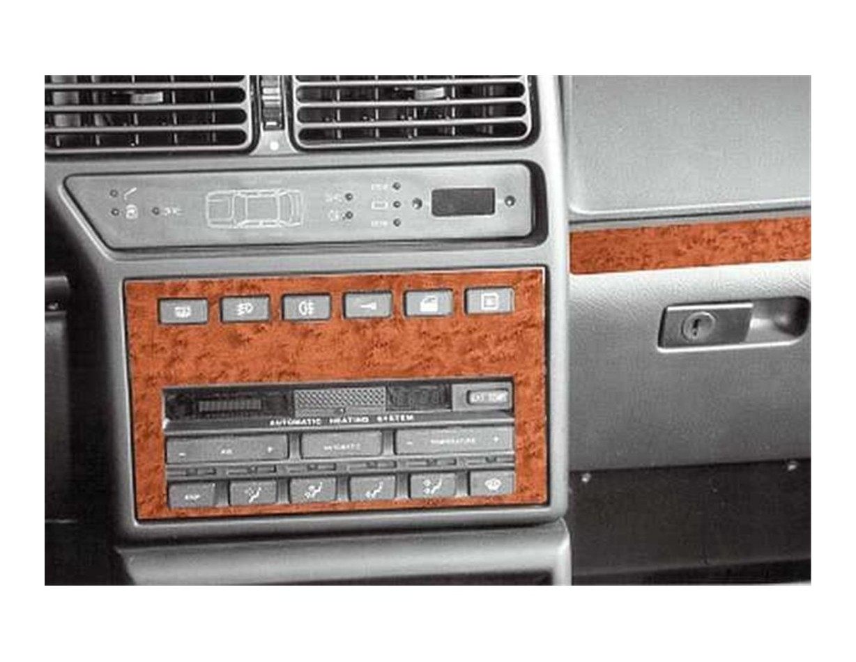 Fiat Croma 01.90 - 09.96 3D Inleg dashboard Interieurset aansluitend en pasgemaakt op he 6 -Teile