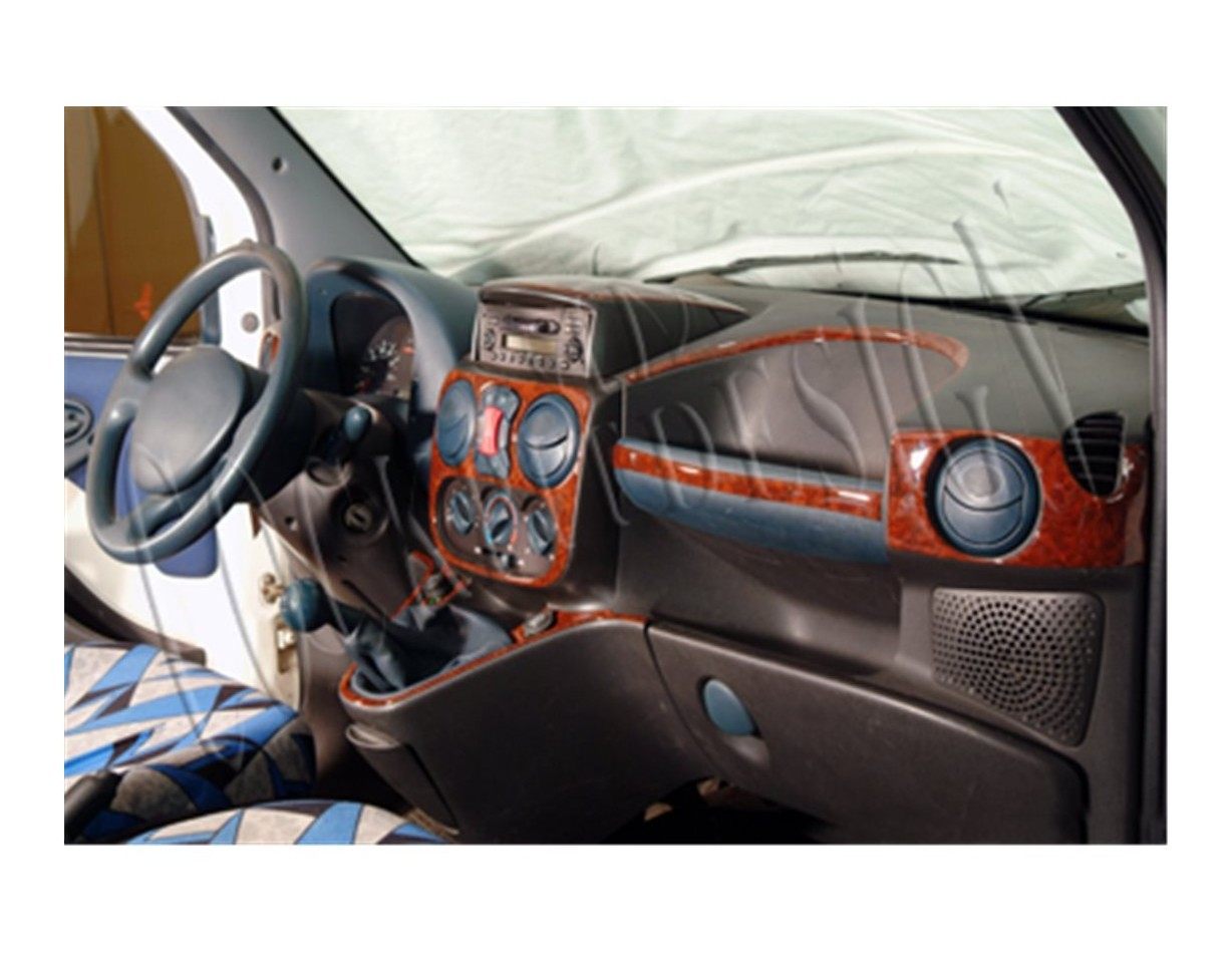 Fiat Doblo 01.01 - 08.09 Kit Rivestimento Cruscotto all'interno del veicolo Cruscotti personalizzati 26-Decori