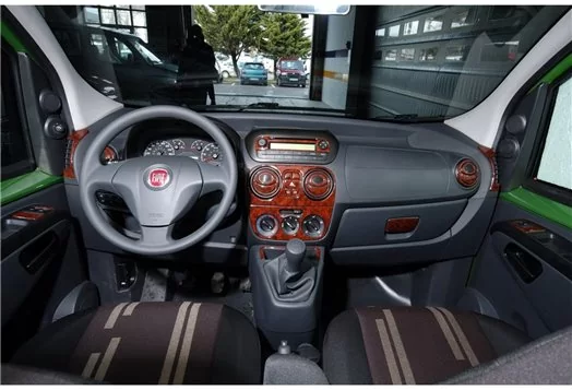 Fiat Fiorino 01.2008 3M 3D Interior Dashboard Trim Kit Dash Trim Dekor 27-Parts