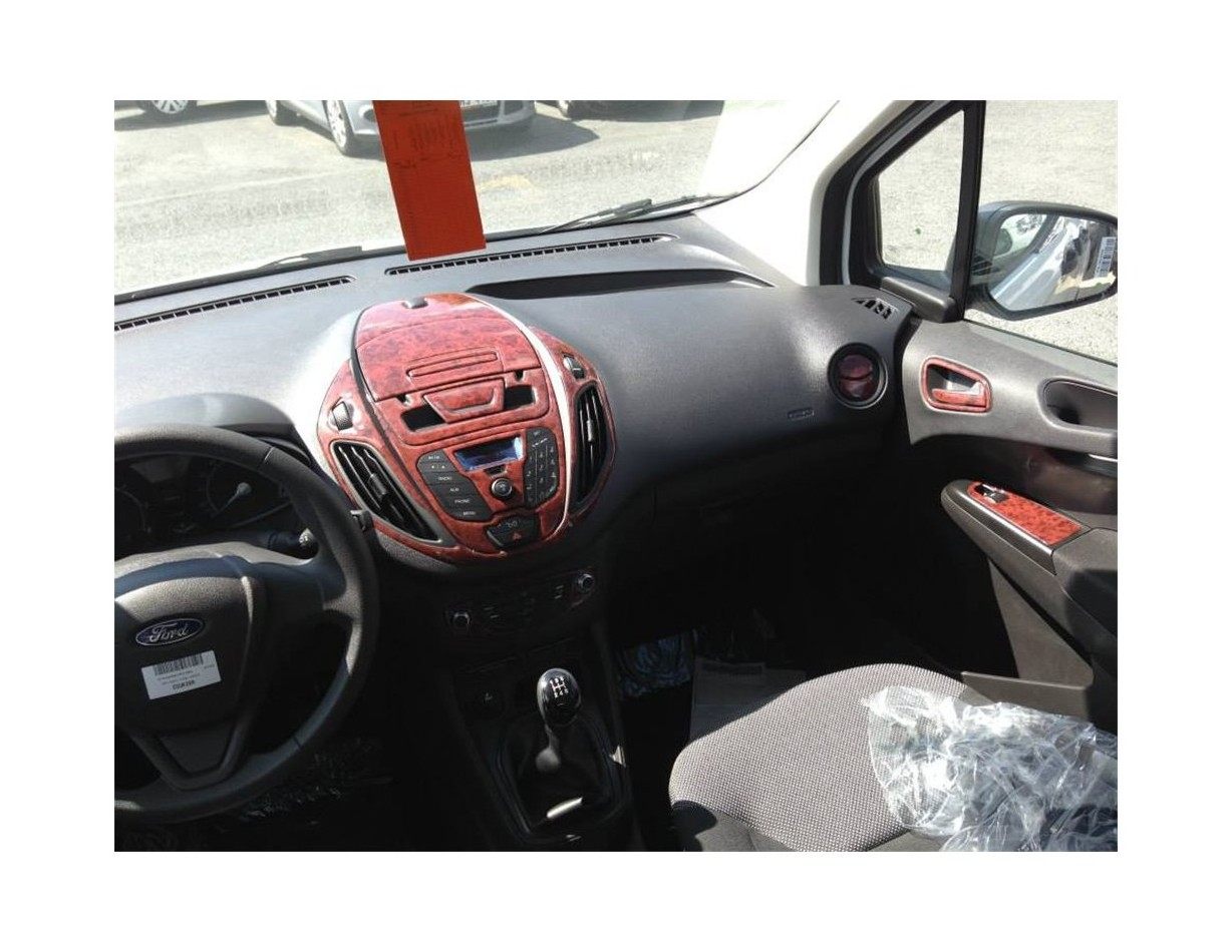 Ford Courier 01.2014 3M 3D Interior Dashboard Trim Kit Dash Trim Dekor 29-Parts