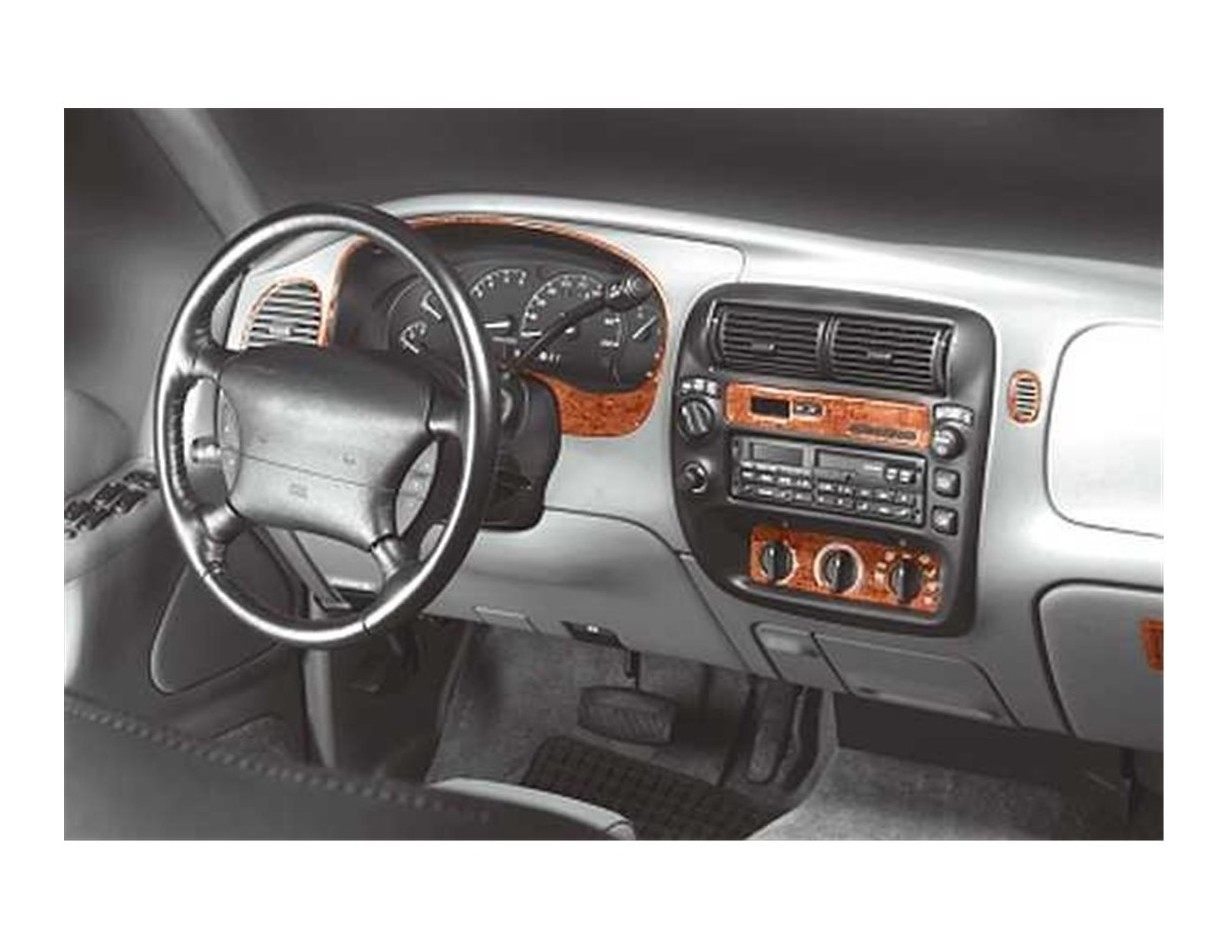 Ford Explorer 11.93 - 05.95 Kit Rivestimento Cruscotto all'interno del veicolo Cruscotti personalizzati 16-Decori