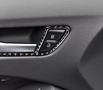 Audi A4 B8 Typ 8K 2009-2015 Kit Rivestimento Cruscotto all'interno del veicolo Cruscotti personalizzati 13-Decori