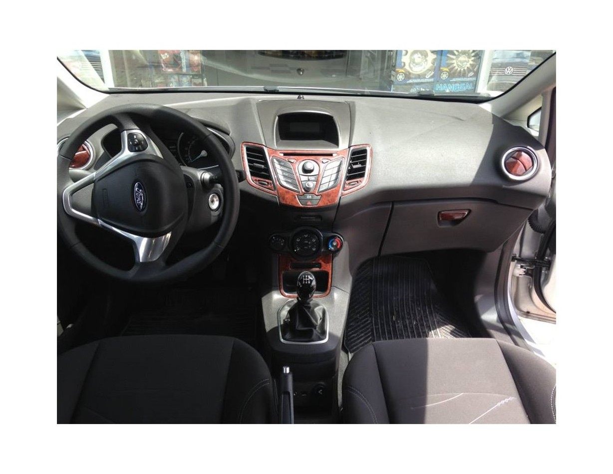 Ford Fiesta 2010 Kit la décoration du tableau de bord 22-Pièce - 1 - habillage decor de tableau de bord