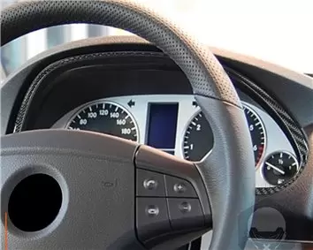 Mercedes W245 B-Class 2005 – 2011 3D Interior Dashboard Trim Kit Dash Trim Dekor 16-Parts