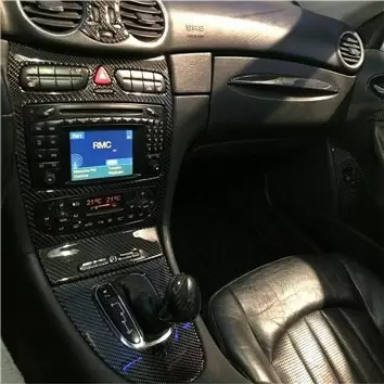 Mercedes Benz CLK 1998-2002 Full Set, Folding roof-Cabrio Interior Dash Trim Kit