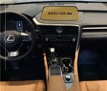 Lexus RX 2019 - Present Multimedia 8" ExtraShield Screeen Protector