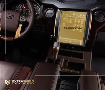 Toyota Tundra 2011 - Present Full color LCD monitor (13,6") HD transparant navigatiebeschermglas