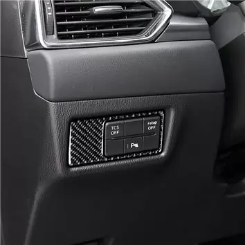 Mazda CX-5 KF ab 2017 3D Interior Dashboard Trim Kit Dash Trim Dekor 27-Parts