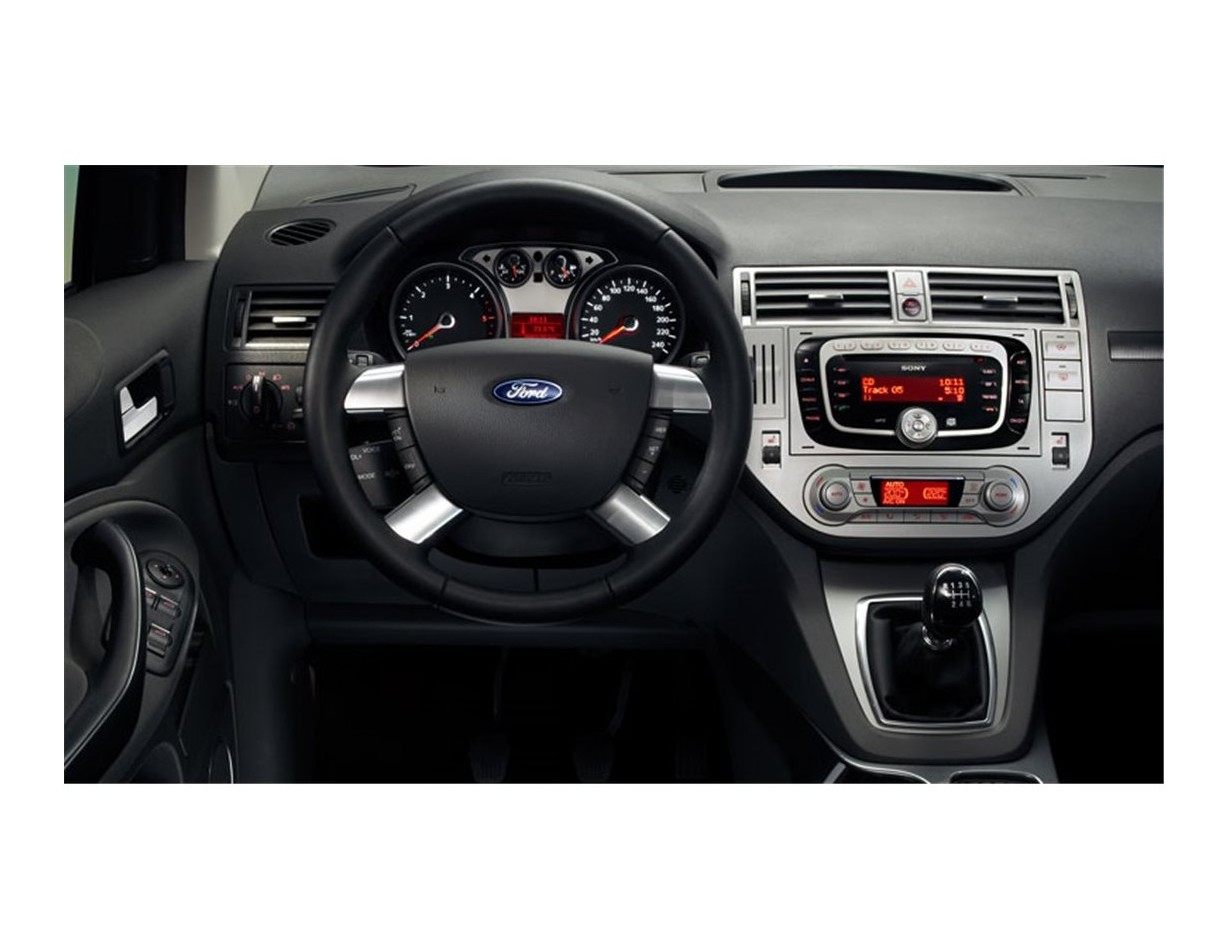 Ford Kuga I 2008-2013 Kit Rivestimento Cruscotto all'interno del veicolo Cruscotti personalizzati 12-Decori