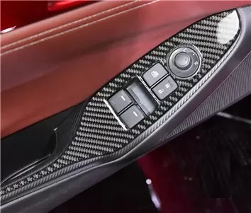 Mazda MX-5 Miata ND Mk4 2015-2020 3D Interior Dashboard Trim Kit Dash Trim Dekor 25-Parts