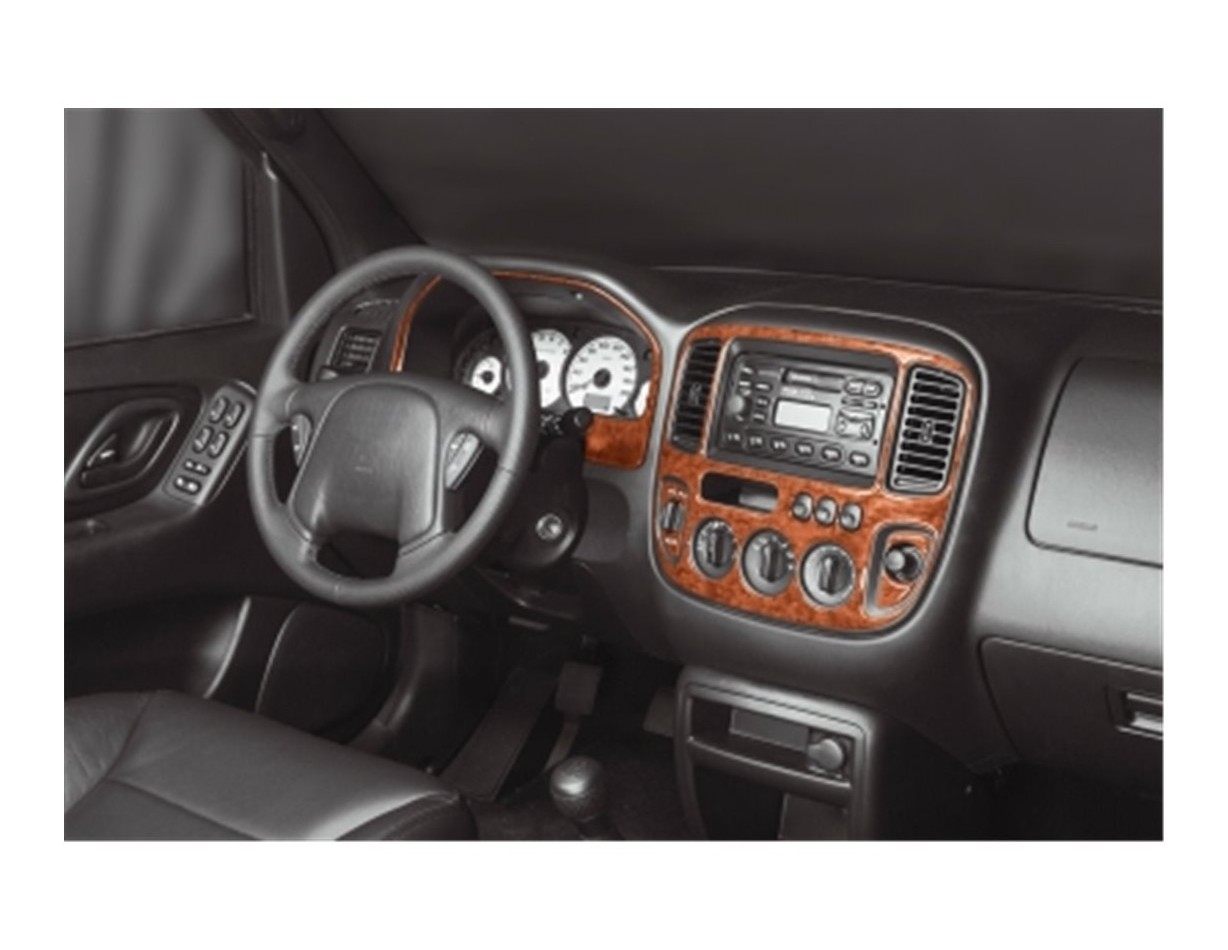Ford Maverick 01.2001 3D Inleg dashboard Interieurset aansluitend en pasgemaakt op he 6 -Teile