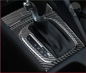 Audi A3 Typ 8P 2006-2014 3D Inleg dashboard Interieurset aansluitend en pasgemaakt op he 62-Teile