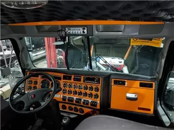 Kenworth W900 Truck - Bouwjaar 2019-2022 Combopakket dashboardbekleding in interieurstijl