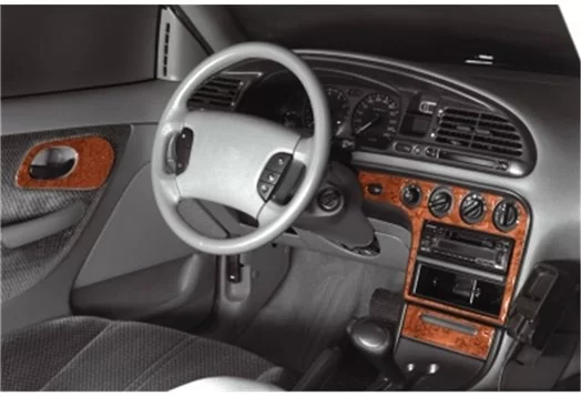 Ford Mondeo 03.93 - 09.963D Inleg dashboard Interieurset aansluitend en pasgemaakt op he 11 -Teile