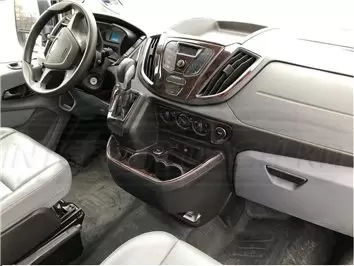 Ford Transit Dlux 01.2014 3D Interior Dashboard Trim Kit Dash Trim Dekor 20-Parts