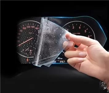 BMW 5 Series (F10) 2013 - 2017 Digital Speedometer Analog Protection d'écran Résiste aux rayures HD transparent - 1